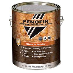 Picture of Penofin 1027098 1 gal Ebony Oil-Based Alkyd-Oil Stain & Sealer&#44; Transparent Matte - Pack of 4