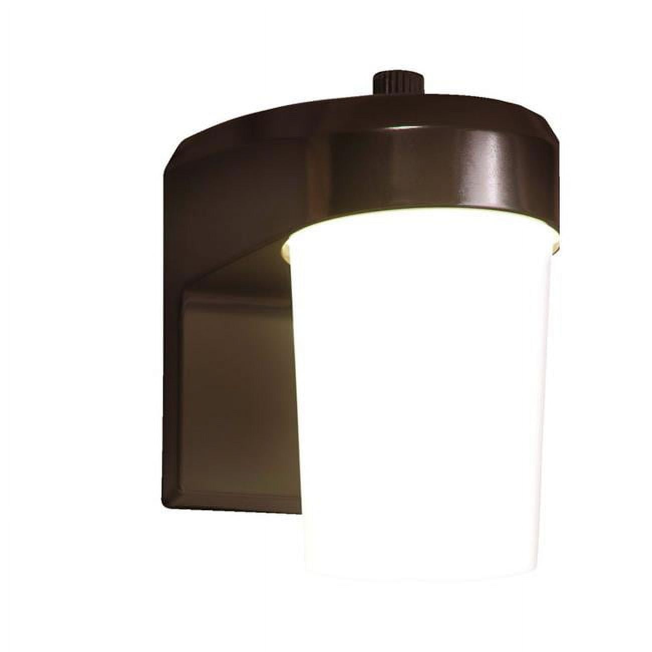 Dusk to Dawn LED Jelly Jar Light with Photocell, Bronze