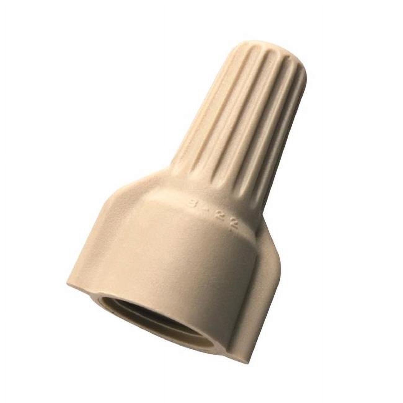 3014079 Copper Wire Connectors, Tan - Pack of 25
