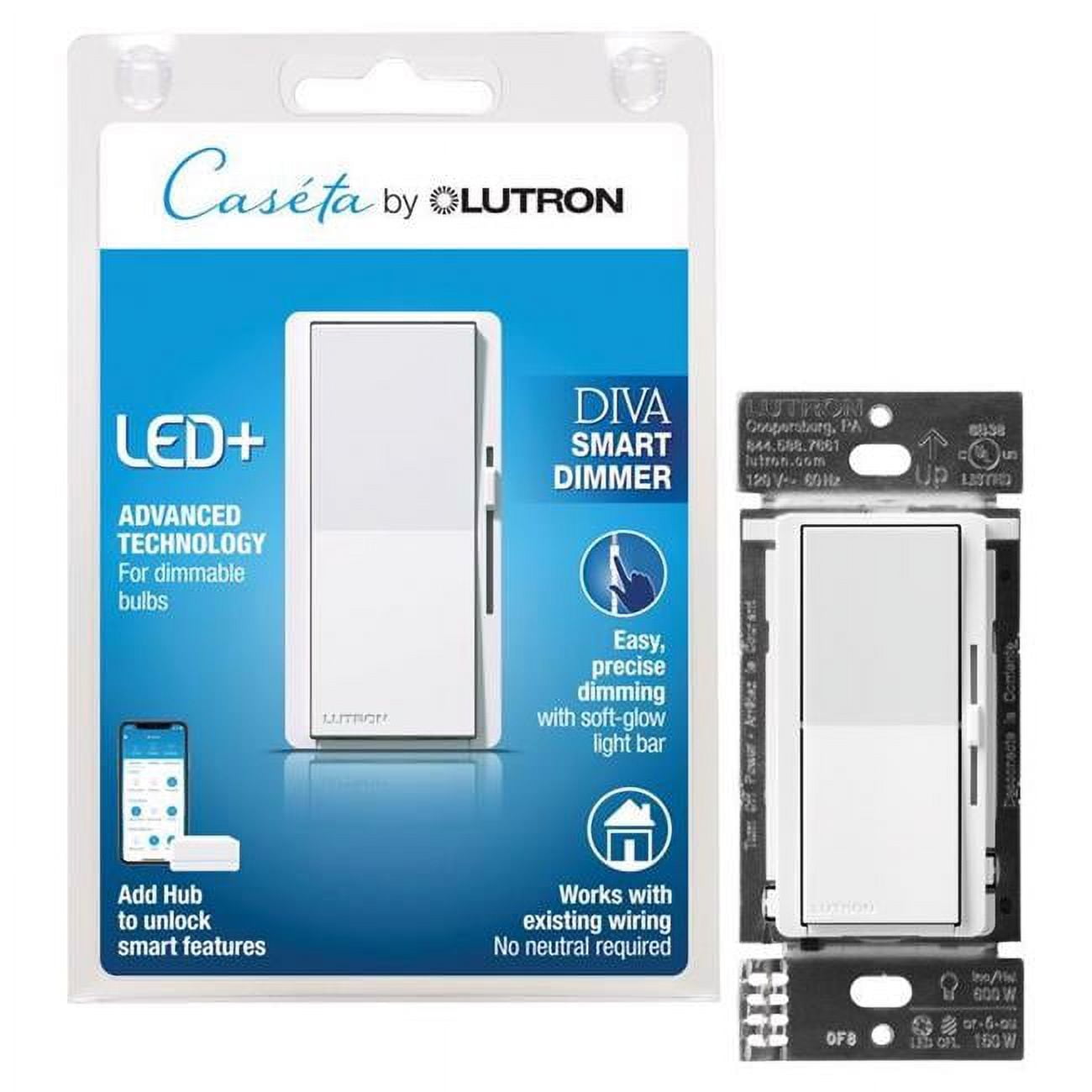 Lutron DVRF-6L-WH-R