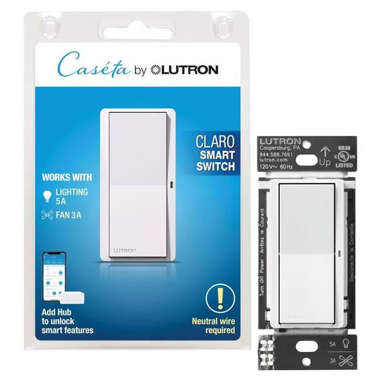 Lutron DVRF-5NS-WH-R