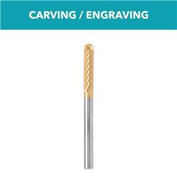 Dremel 1/8 Inch (3.2mm) Tungsten Carbide Carving Bit - 9903HP