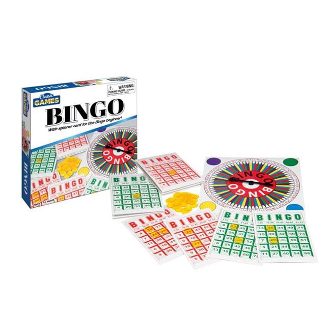 Classic Games Bingo Toy, Multi Color- Pack of 12
