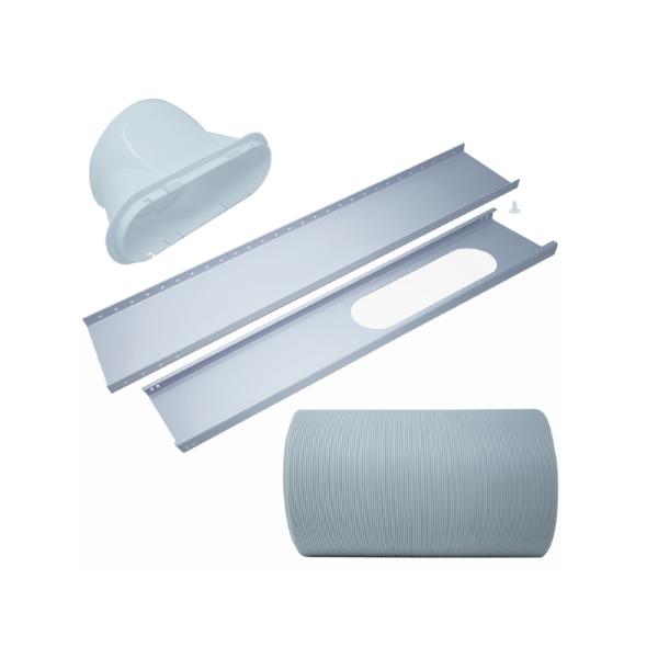7.5 x 10 in.  AC Replacement Window Exhaust Kit, White