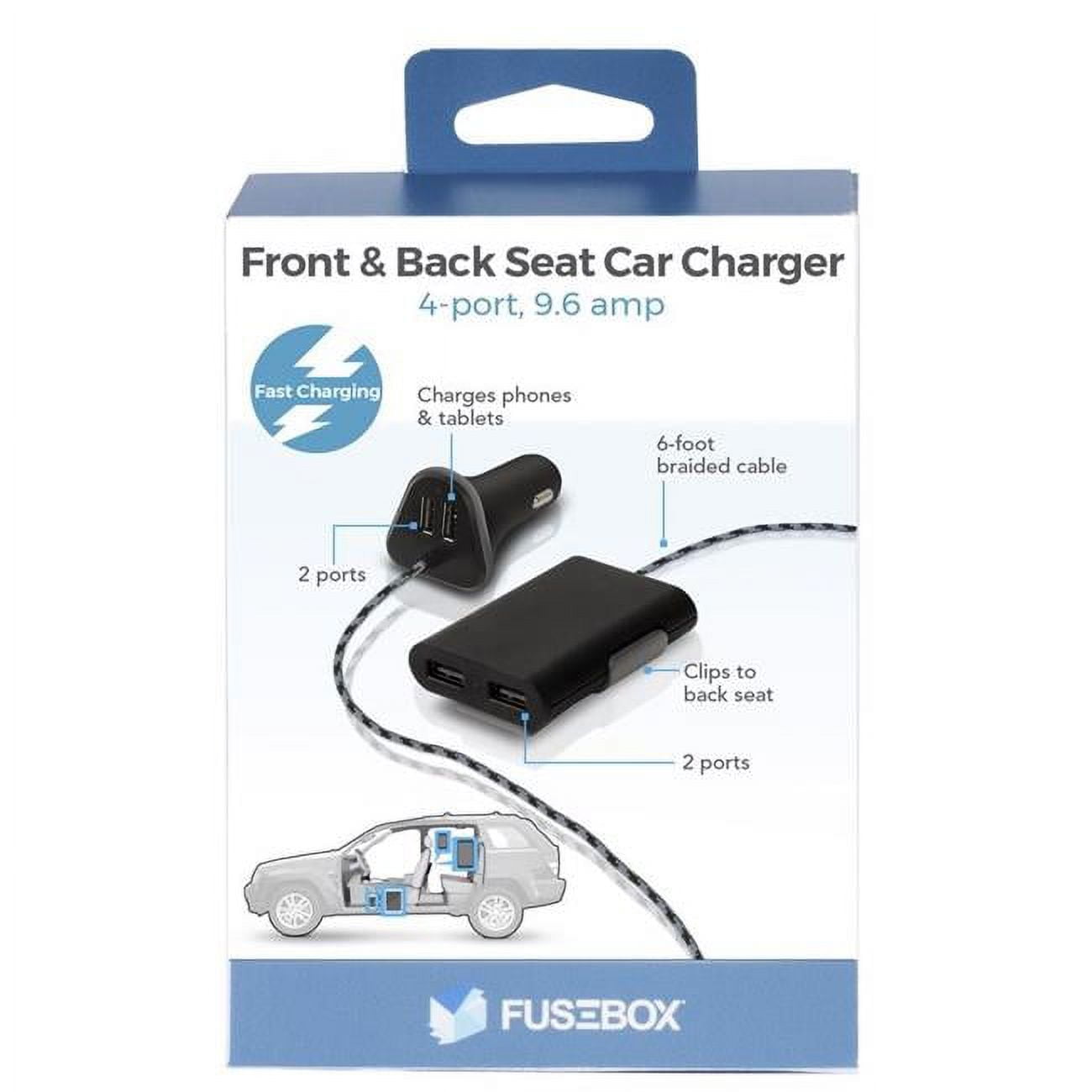 3004372  USB Car Charger, Black
