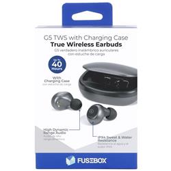 3014189 Wireless Bluetooth Earbuds with Charging Case, Black