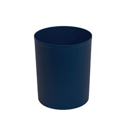 6063976 10L Kaleidoscope Polypropylene Wastebasket, Navy