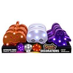 Picture of Magic Seasons 6056171 4.5 in. LED Spooky Halloween Decor - Pack of 12