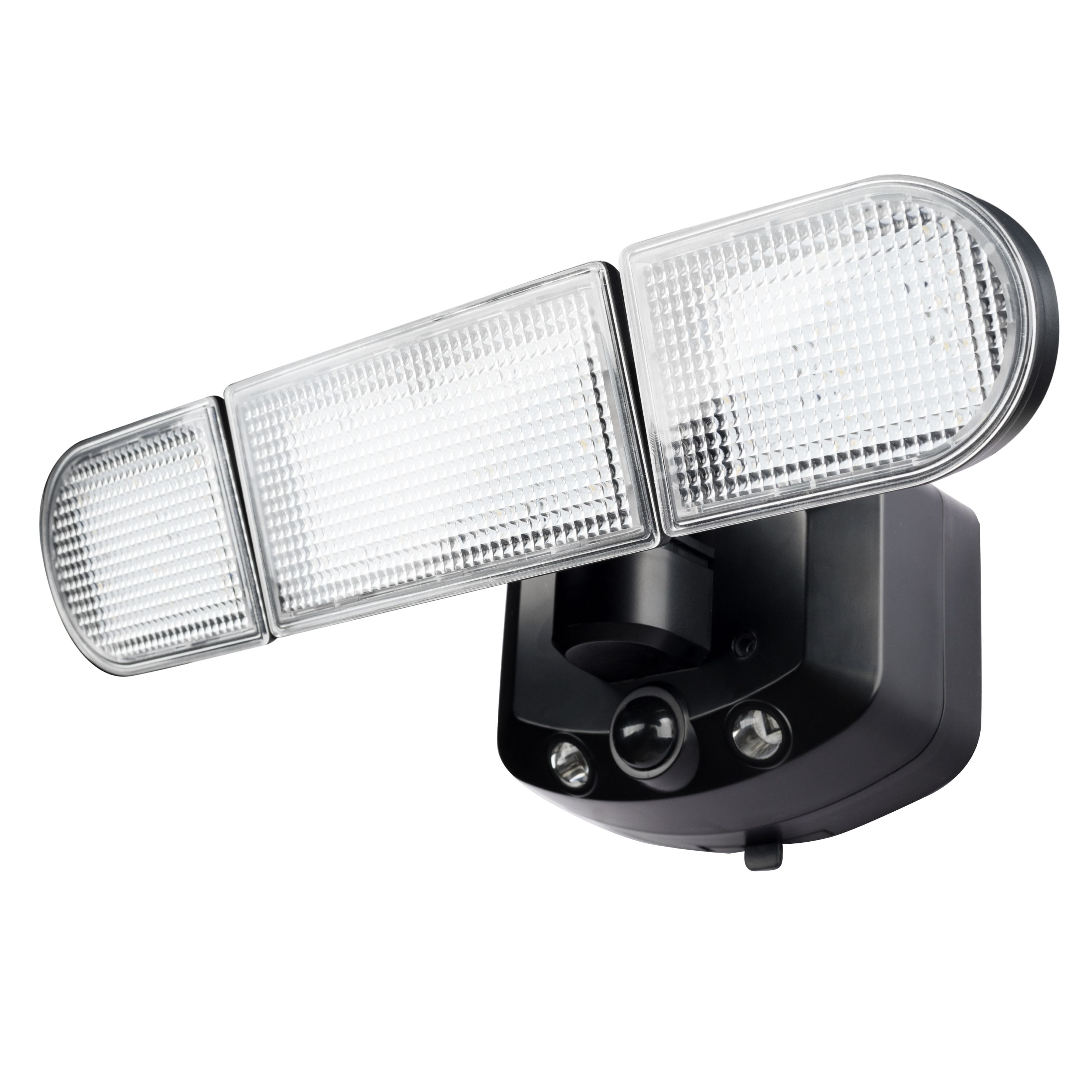 3012285 Alpha Motion-Sensing Battery Powered LED Security Floodlight, Black
