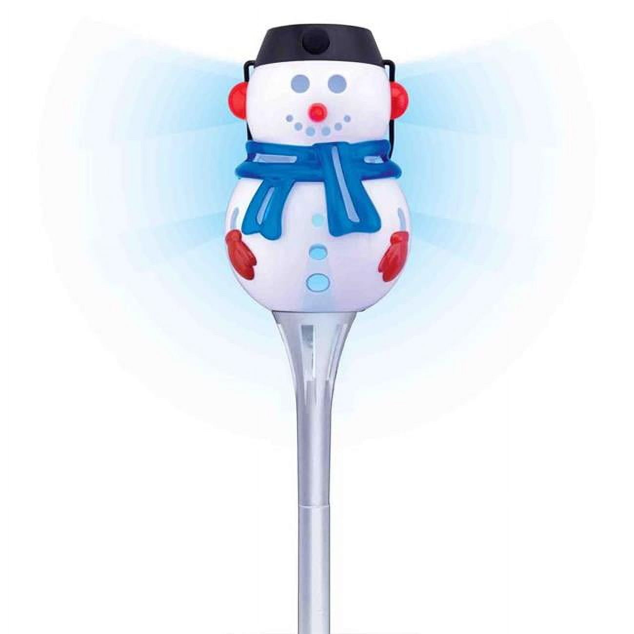 Shawshank LEDz Shimmering Snowman Flicker Flame Pathway Light - Pack of 12
