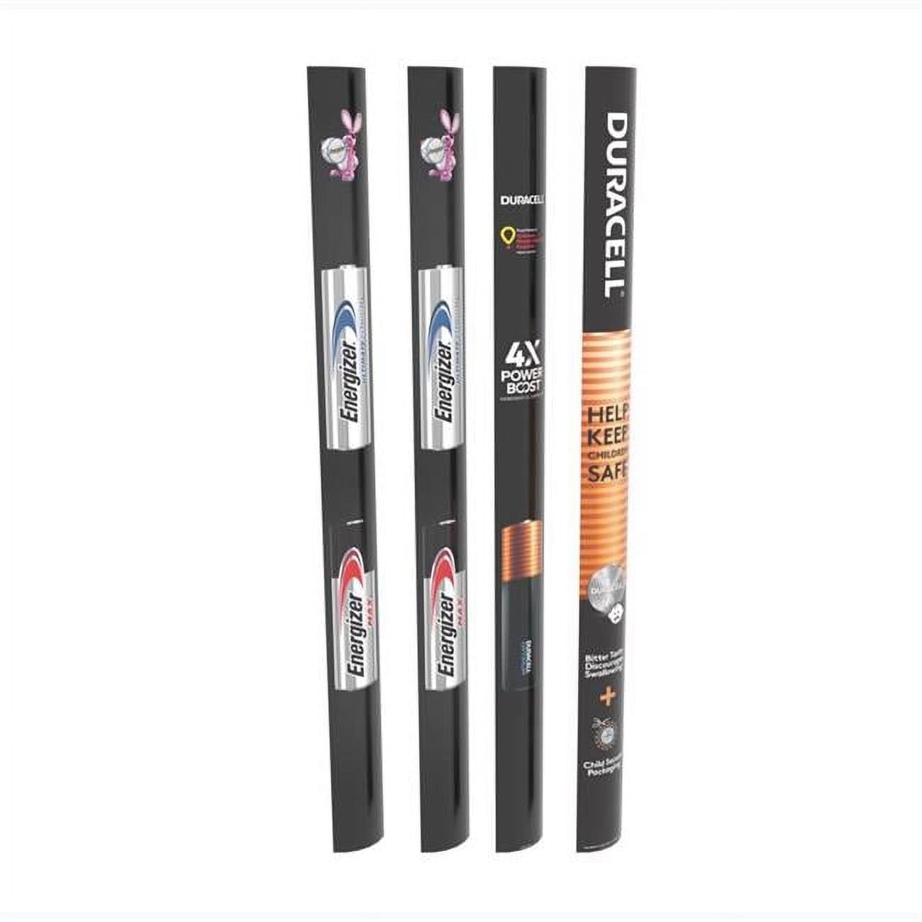 65 x 6 x 1 in. Metal & Styrene Battery Graphic Kit, Multi Color
