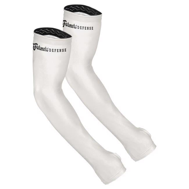 7027363 Polyester & Spandex Protection Sleeves, Cream - Small & Medium - Pack of 3