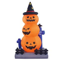 Picture of Celebrations 9086617 6 ft. Prelit Pumkins Inflatable
