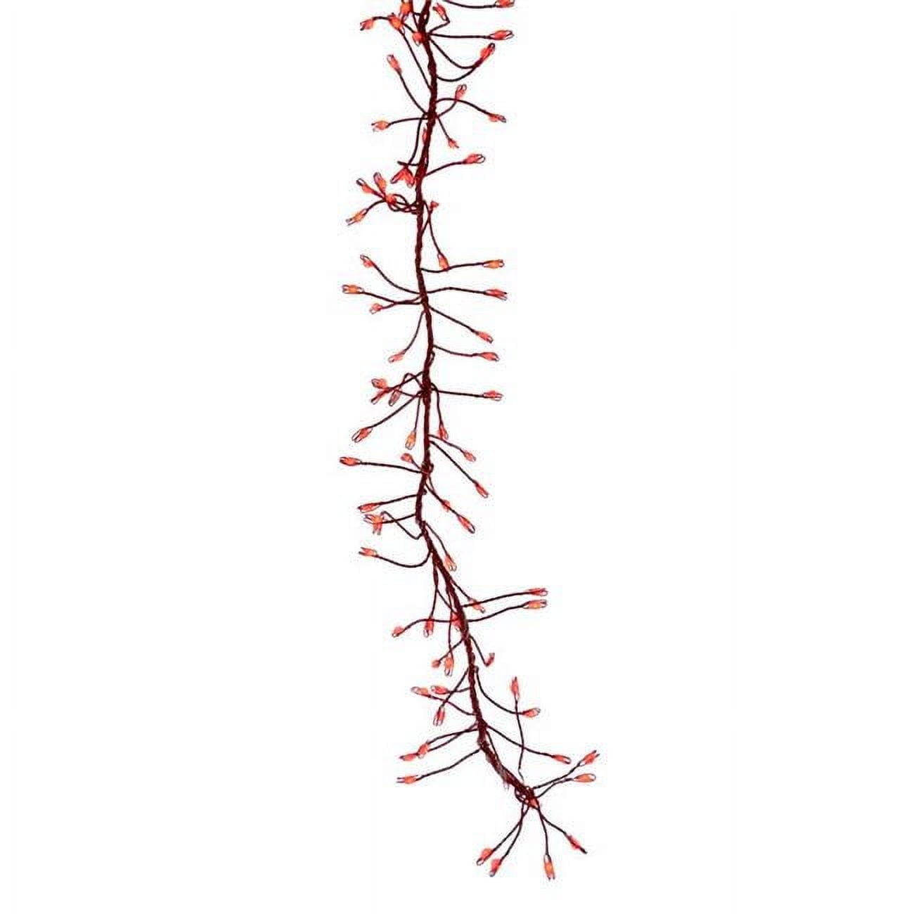 Platinum LED Big Seed Cluster Red 250 ct String Christmas Lights 10 ft.
