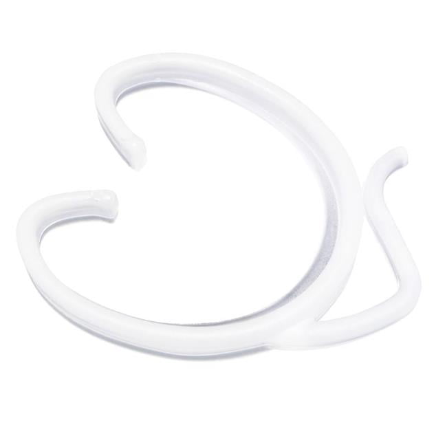 Holiday Deck & Eave Clips Plastic, White - 25 Piece