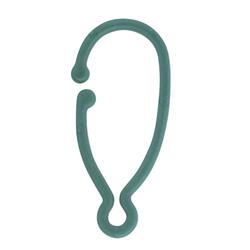 9087200 Holiday Ornament Hook Plastic, Green - 48 Piece