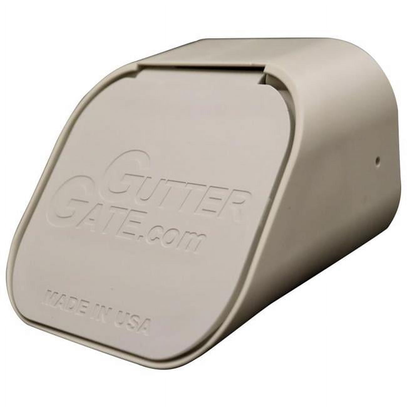 2 in. H X 2 in. W X 3 in. L White Plastic Rectangular Downspout Adapter