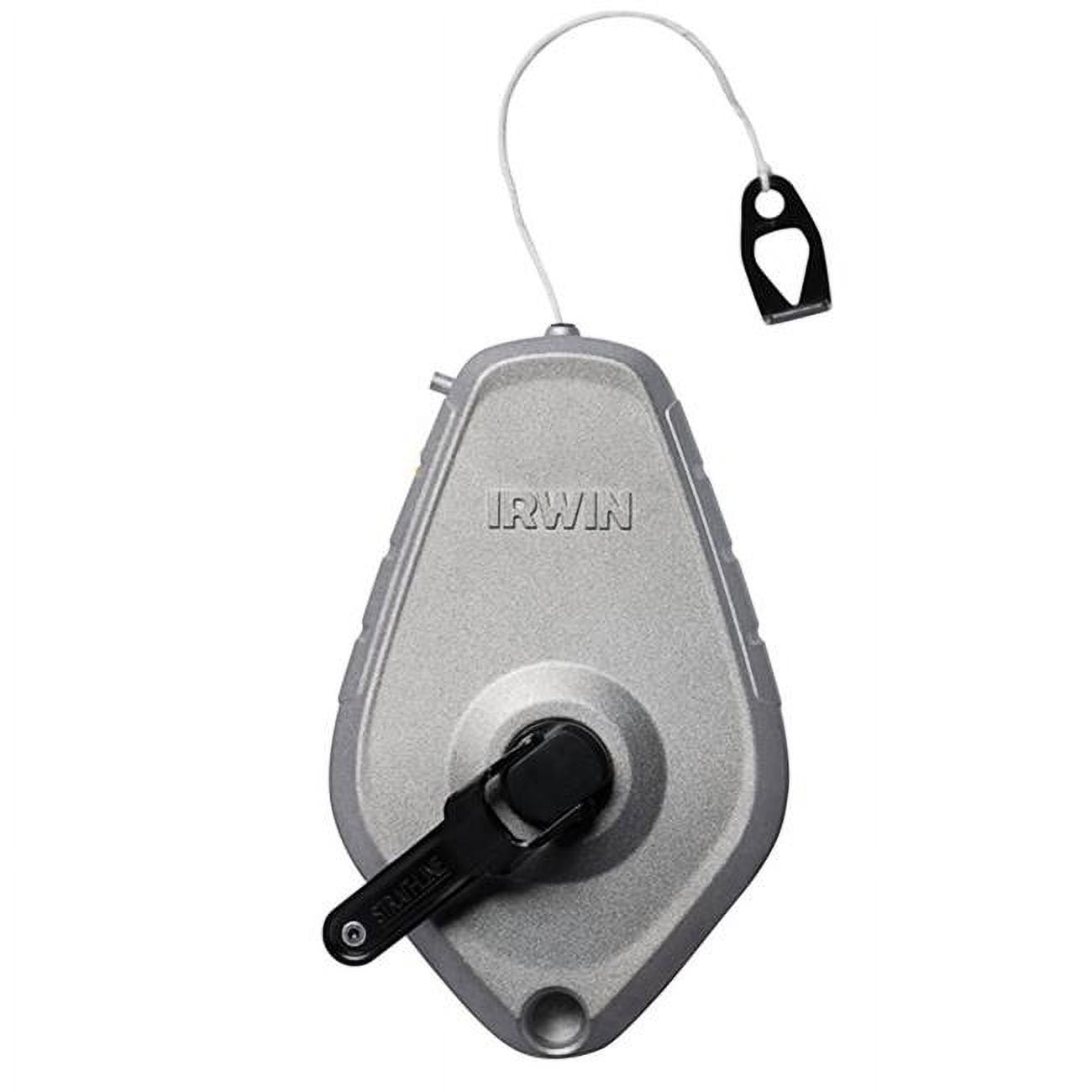 2 oz Strait-Line Fast Retrieve Chalk Line Reel, Yellow & Gray - 100 ft.