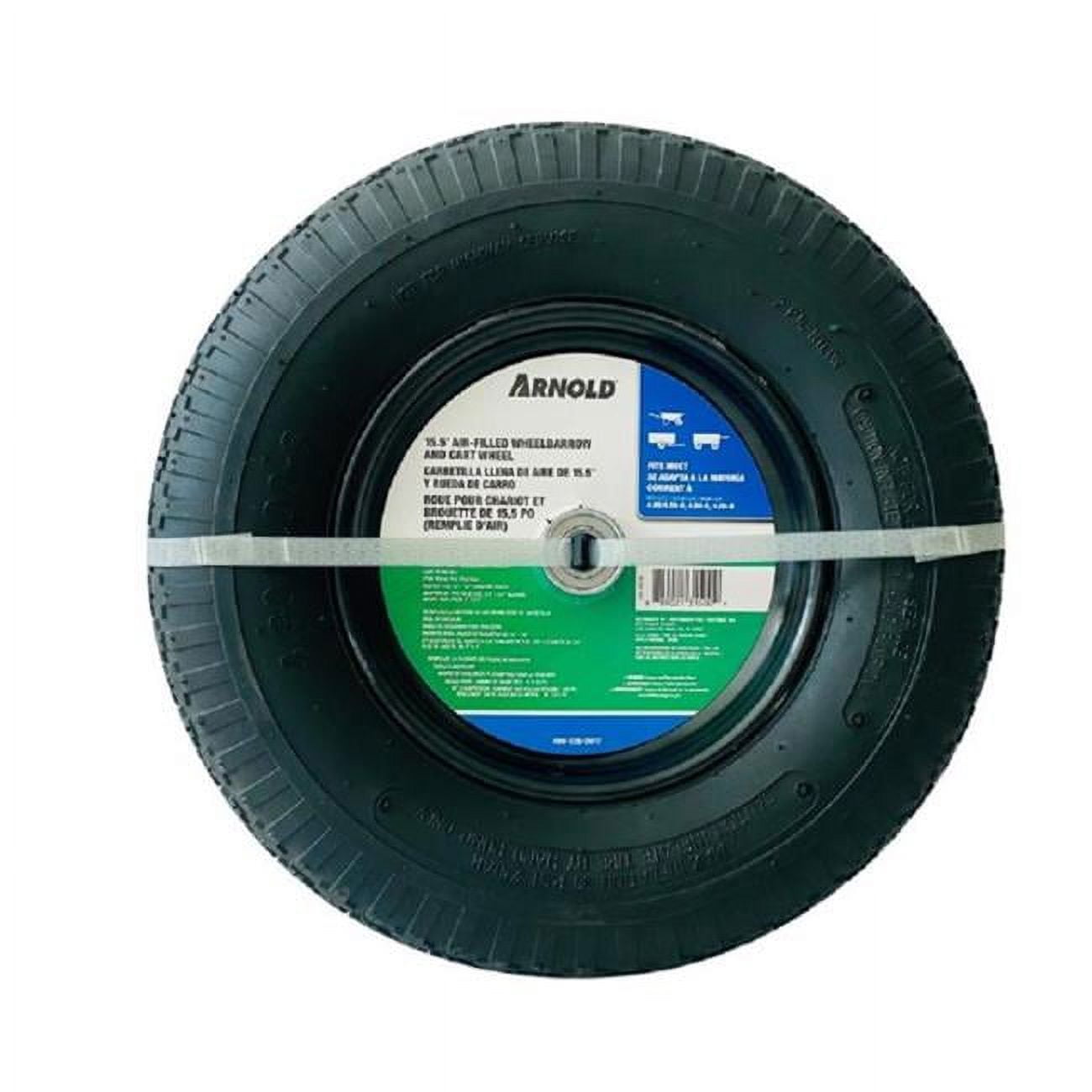 15.5 in.  Wheelbarrow Wheel Steel - 350 lbs