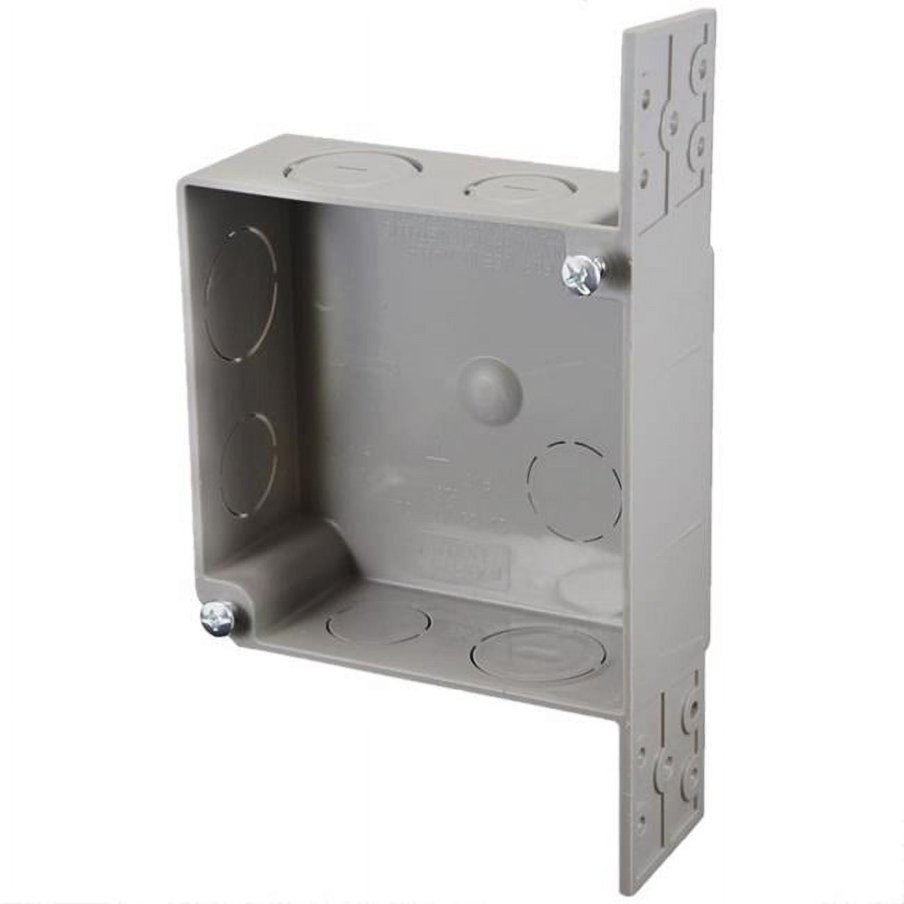 Picture of Cantex 3012621 20 cu. in.   Work Square PVC Outlet Box&#44; Gray