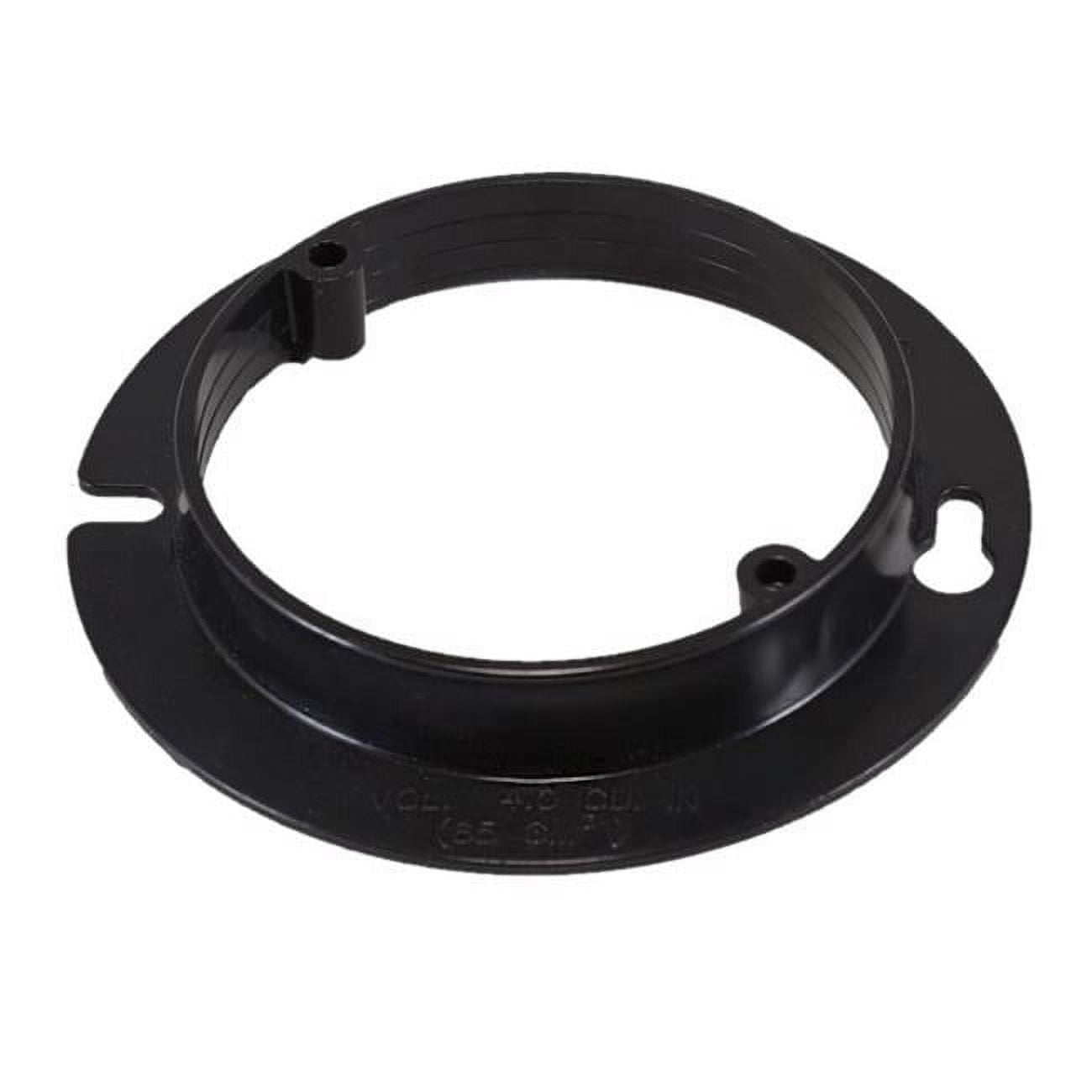 Picture of Cantex 3012635 Box Round PVC Mud Ring&#44; Black