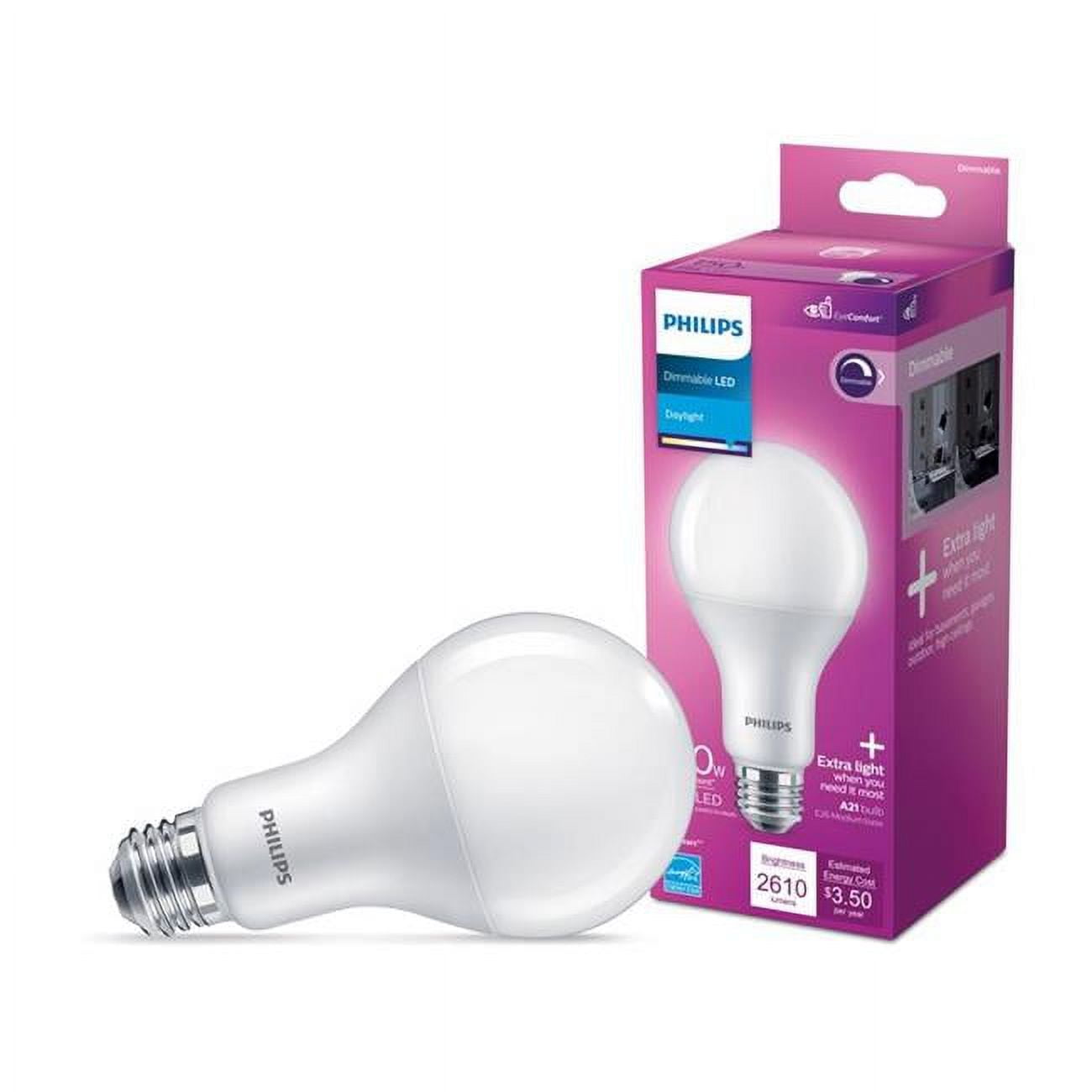A21 E26 Medium LED Bulb Daylight 150W Equivalence