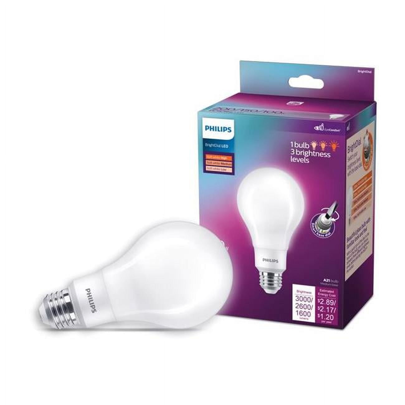 3013963 A21 E26 Medium LED Bulb, Soft White - 100W Equivalence