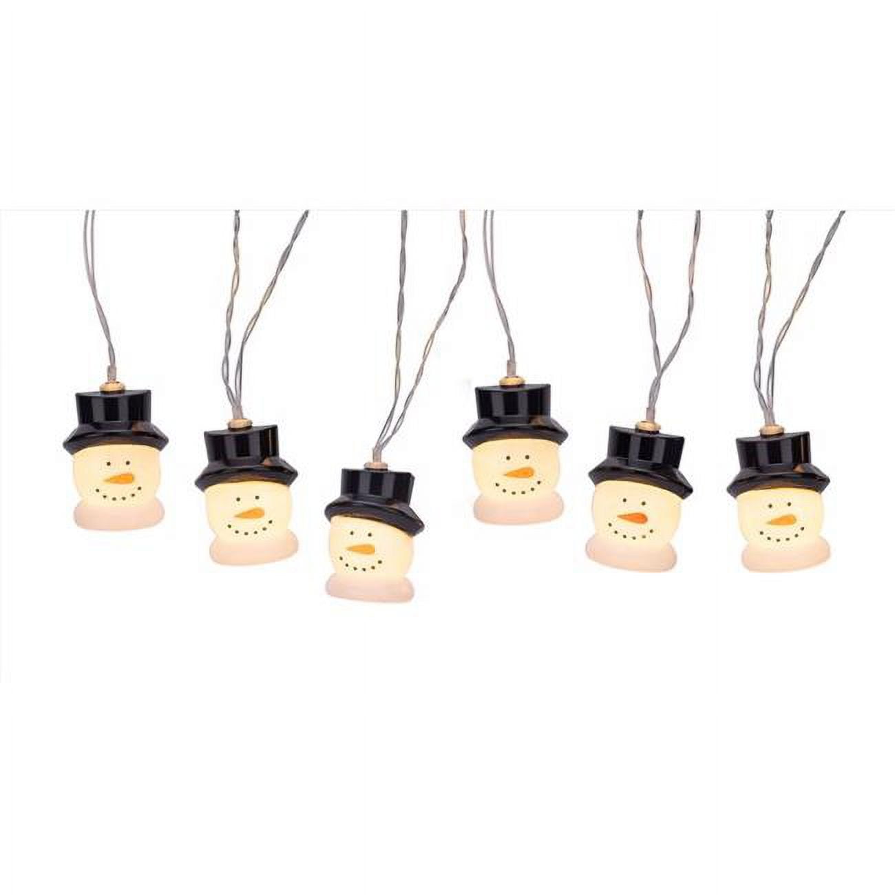 LED String Christmas Lights, Warm White - 10 Count