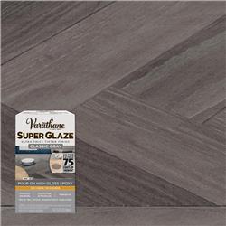1026712 1 qt. Super Glaze Pour-on High Gloss Classic Gray Epoxy Resin pack of 3