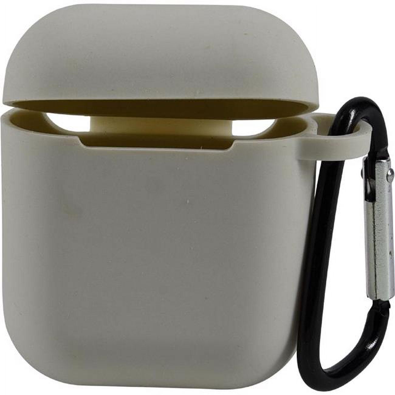 Airpod Case with Carabiner, Gray