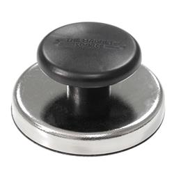 Picture of Master Magnetics 2137495 1.25 x 2.65 in. 25 lbs Pull Knob Magnet&#44; Black