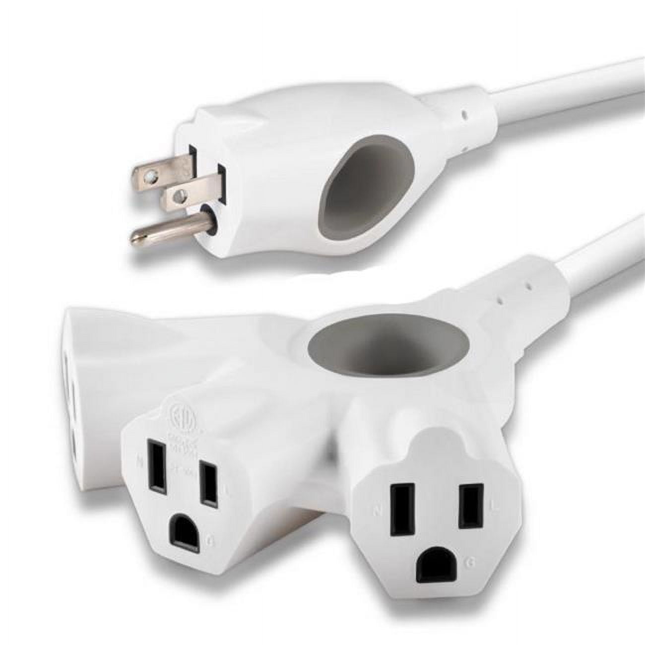 15 ft. Jasco Philips Indoor & Outdoor White Extension Cord