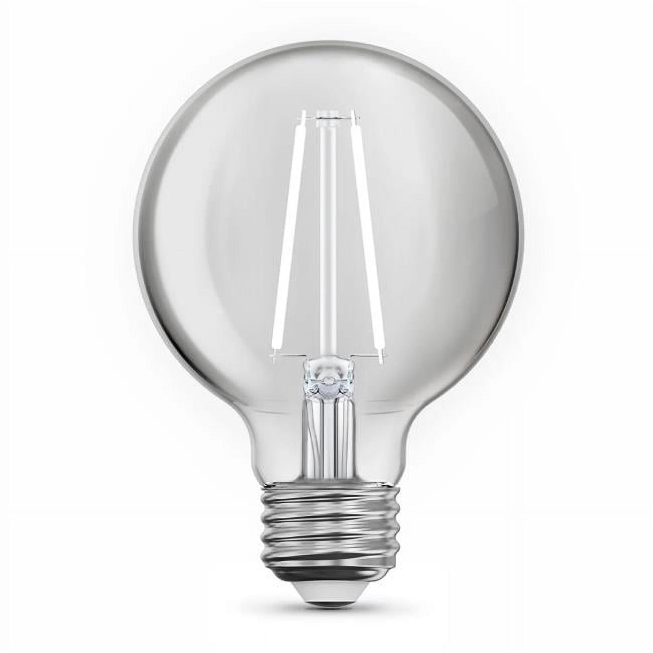 3014457 40W G25 Soft White Filament LED Bulb - Pack of 3 -  Feit Electric