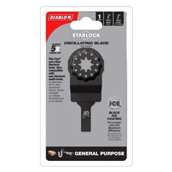 Diablo Tools 3/8in Starlock Bi-Metal Oscillating Blade for General Purpose Cuts - DOS039BGP