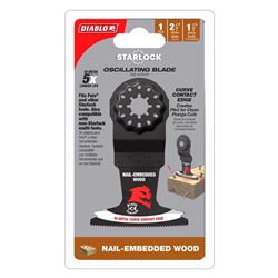 Picture of Freud America 2028142 2.5 in. Bi-Metal Curved Contact Edge Oscillating Nail-Embedded Wood Blade