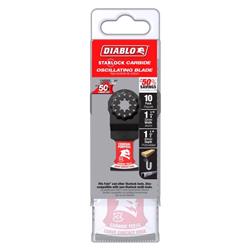 Diablo Tools 1 1/4in Starlock Carbide Oscillating Blades for General Purpose Cuts 10 Pack - DOS125CGP10