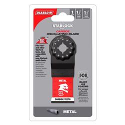 Diablo Tools 1 1/4 Inch Starlock Carbide Oscillating Blades for Metal - DOS125CF