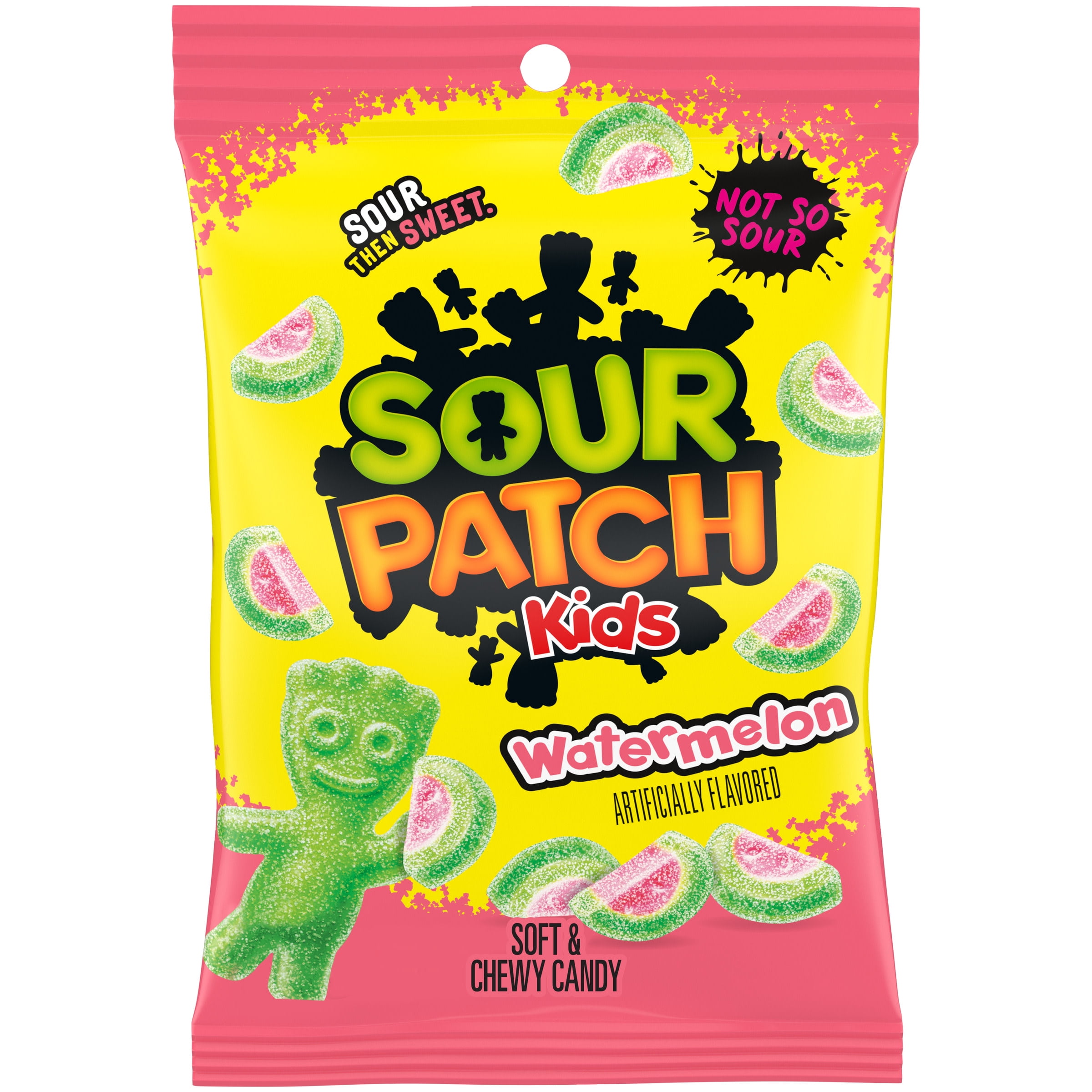 8 oz Sour Patch Kids Watermelon Soft & Chewy Candy Bag