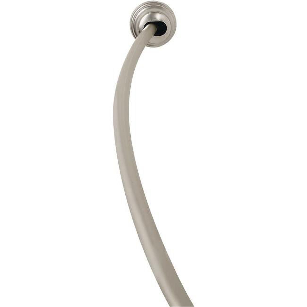 72 in. Adjustable Curved Shower Rod