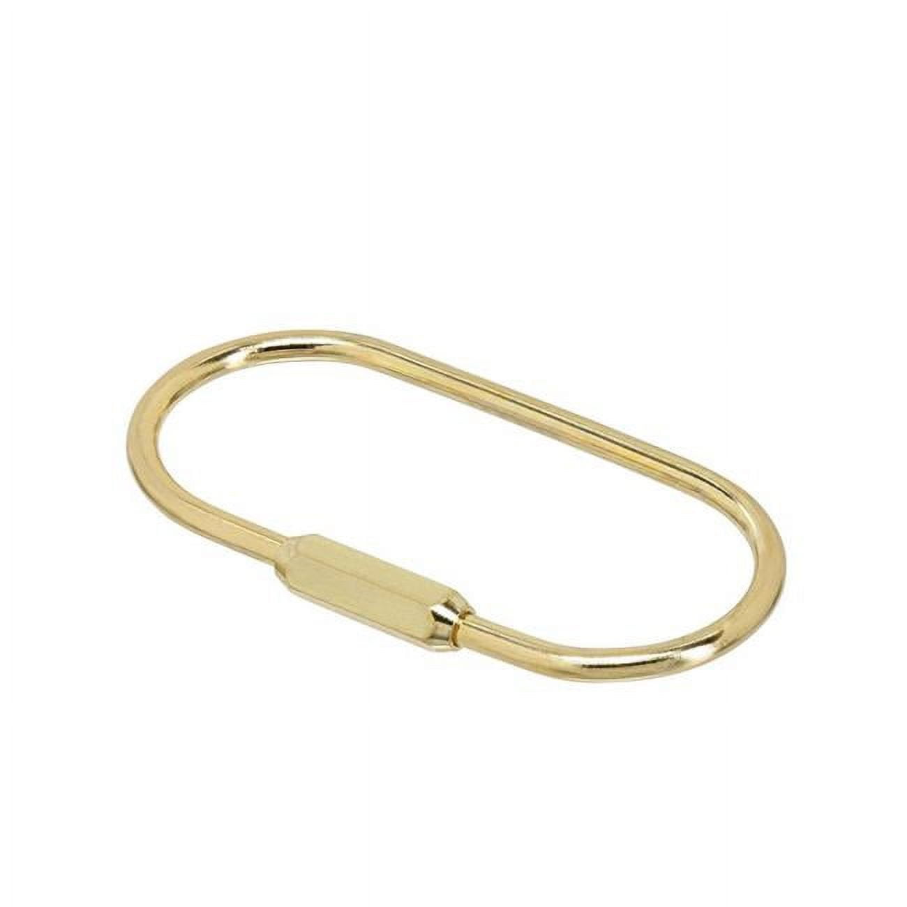 Sanitas Key Ring, Brass, Gold