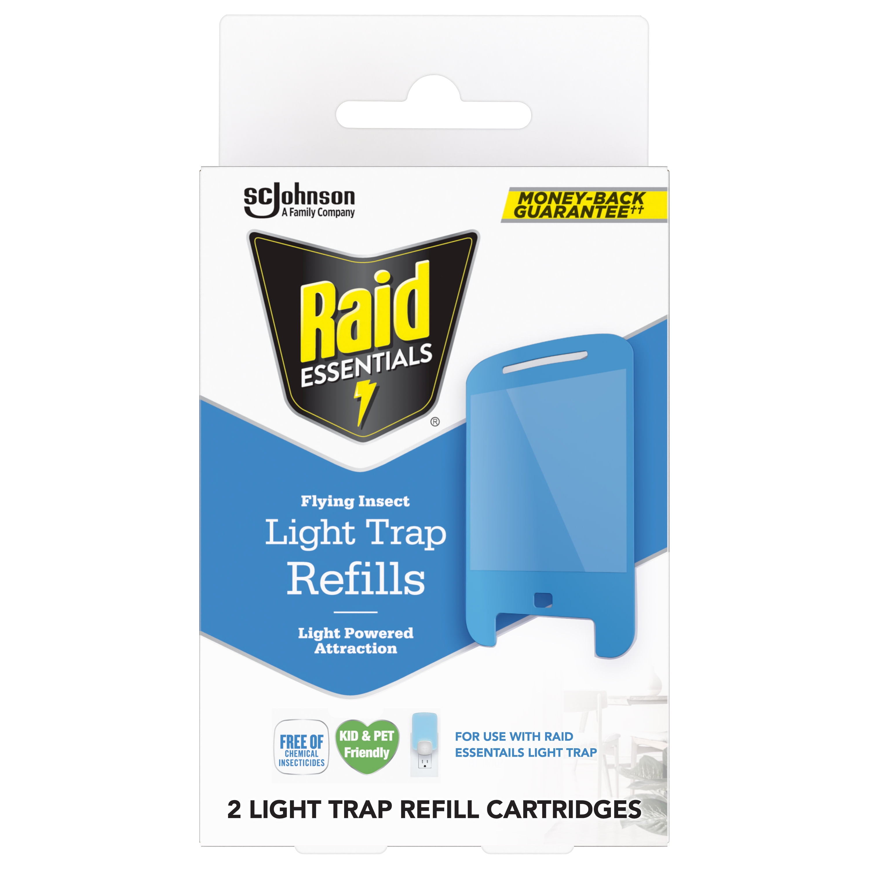 Raid Essentials Flying Insect Light Trap Refill, 2 ct | CVS