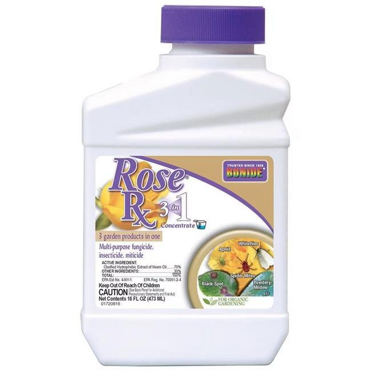 Pint Captain Jacks Rose RX 3 in 1 Concentrate MP6