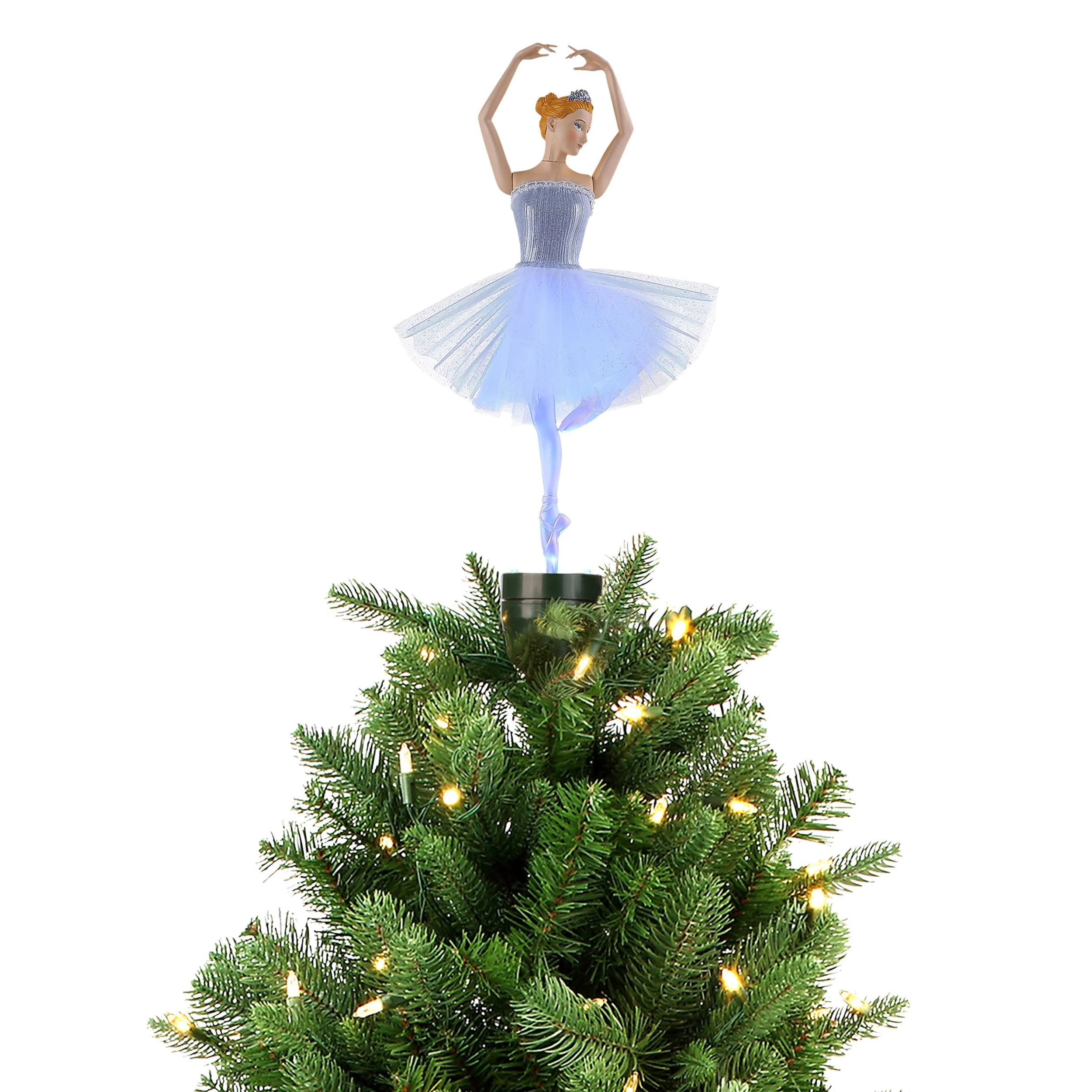 Picture of Mr. Christmas 9086712 12.5 in. Animated Fiber-Optic Ballerina Tree Topper