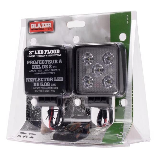 Picture of Blazer 8085468 Square Utility LED Work Light&#44; Clear