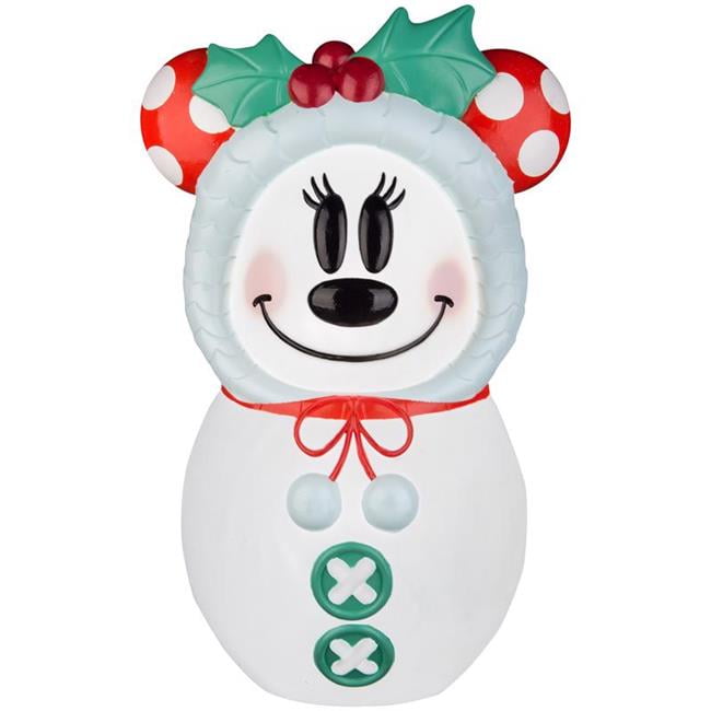 Picture of Disney 9086230 23 in. Incandescent Clear Minnie Mouse Snowman Blow Mold