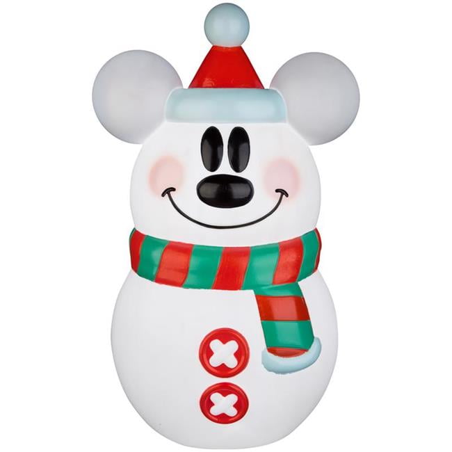 Picture of Disney 9086229 24 in. Incandescent Clear Mickey Mouse Snowman Blow Mold