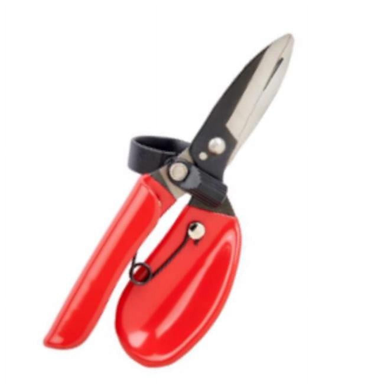 Carbon Steel Straight Edge Garden Snips - Pack of 6