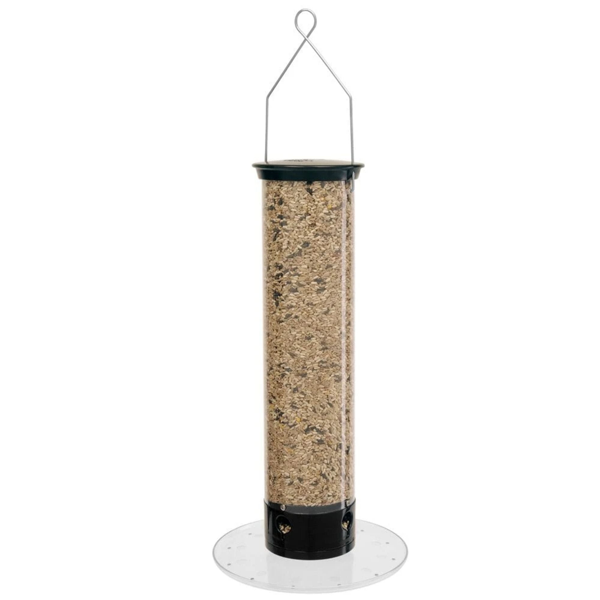 Picture of Droll Yankees 8293581 Tipper Wild Bird Polycarbonate Tube Bird Feeder - 4 Ports&#44; Black - 5 lbs