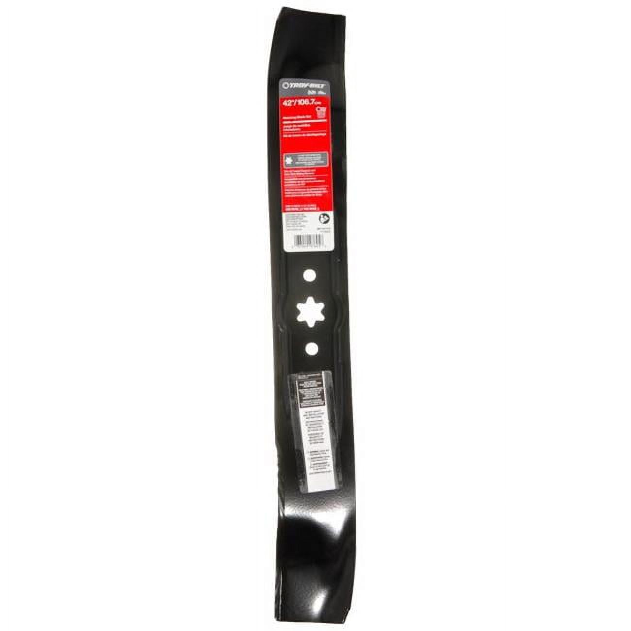 Troy Bilt 7030762 42 in. Mulching Mower Blade Set for Riding Mowers - Pack of 2 -  Troy-Bilt