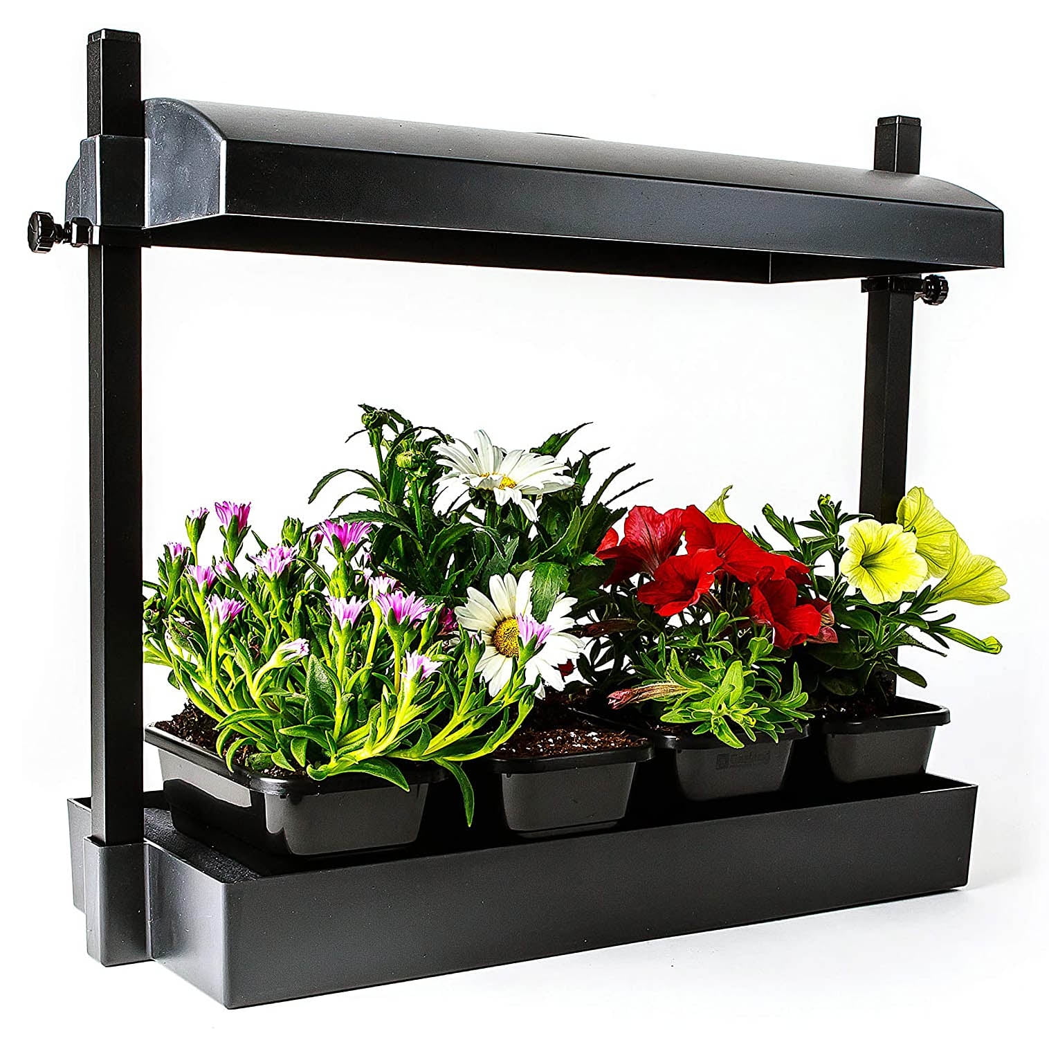 7016990 12W LED Hydroponic Grow Light, Black